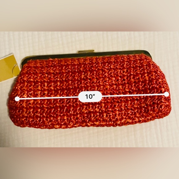 Michael Kors Coral Clutch Bag - Picture 5 of 5